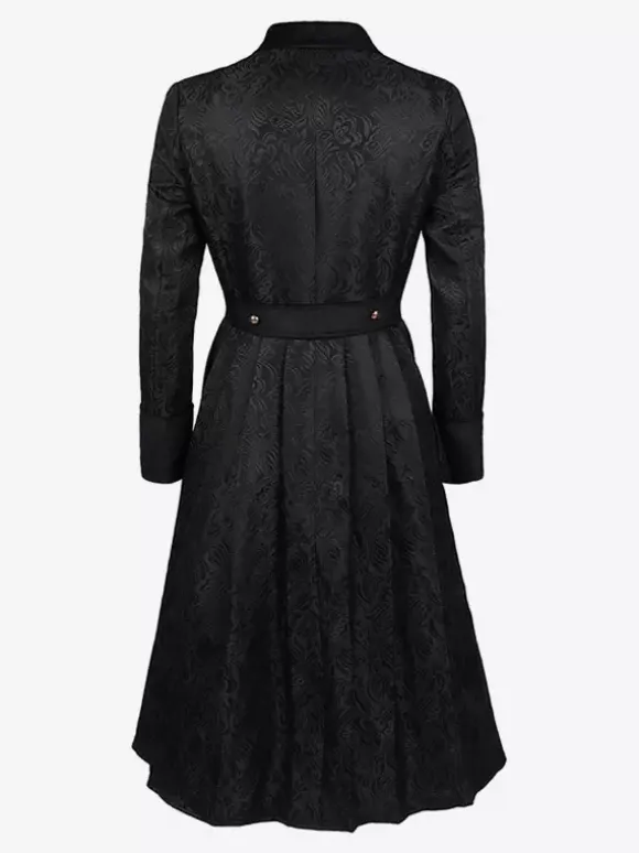 Men's Vintage Costumes Medieval Retro Double Breasted Reaissance Tailcoat Costumes