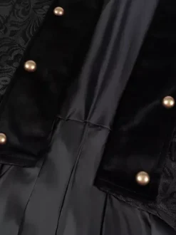 Men's Vintage Costumes Medieval Retro Double Breasted Reaissance Tailcoat Costumes