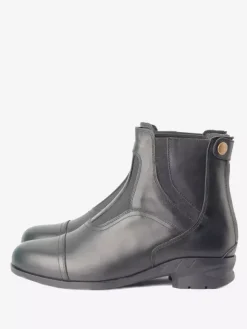 Men's Work Boots Classic Black Ankle Short Prom Boots