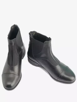 Men's Work Boots Classic Black Ankle Short Prom Boots