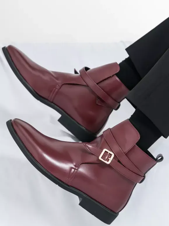 Men's Boots Chelsea Boots Black PU Leather