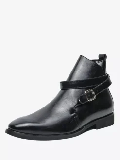Men's Boots Chelsea Boots Black PU Leather