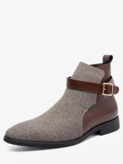Men's Boots Chukka Boots Jodhpur Boots Buckle