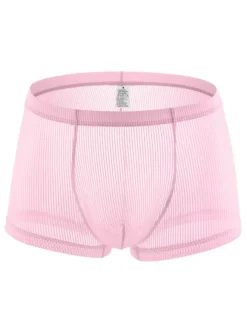 Men's Briefs Polyester Transparente Solid