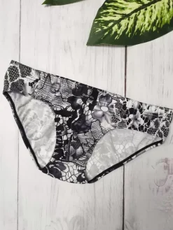 Men's Briefs Sexy Python Print Polyester