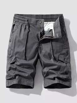 Men’s Cargo Shorts Summer Vintage Sport Loose Casual Shorts
