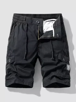 Men’s Cargo Shorts Summer Vintage Sport Loose Casual Shorts