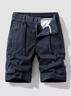 Men’s Cargo Shorts Summer Vintage Sport Loose Casual Shorts