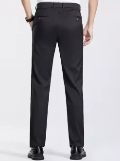 Men's Casual Pants Slim Fit Straight Spring and Summer Men's Trousers