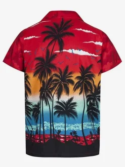 Men's Casual Shirt Comfy Printed Blue Men's Shirts