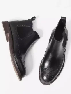 Men's Chelsea Boots Round Toe British Round Toe Ankle Boots
