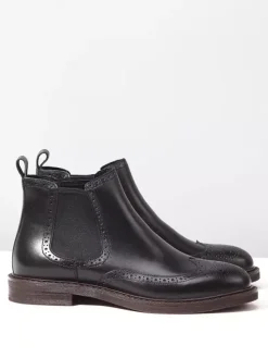 Men's Chelsea Boots Round Toe British Round Toe Ankle Boots