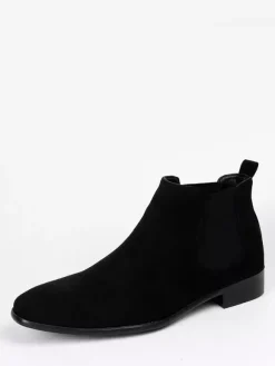Men's Chelsea Boots Round Toe Casual Ankle Boots