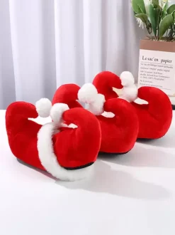 Men's Christmas Red Footwear Holidays Costumes