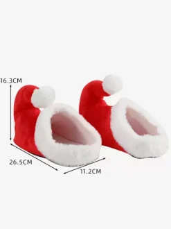 Men's Christmas Red Footwear Holidays Costumes
