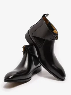 Men's Chukka Boots Cowhide Classic Coffee Brown Ankle Short Boots