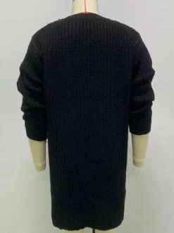 Men's Clothing Cardigan For Men Men's Sweaters Men's Cardigans Casual Long Sleeves Black Coffee Brown Fashionable