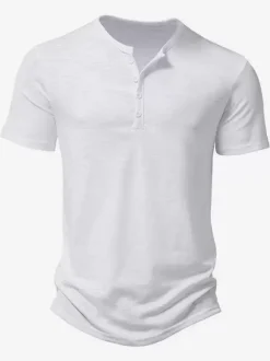 Men's Cotton Polo Men's Short Sleeve T-Shirt