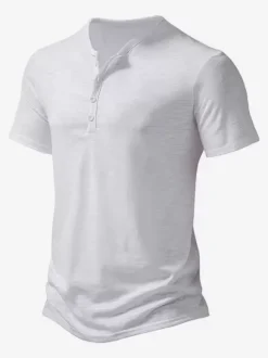 Men's Cotton Polo Men's Short Sleeve T-Shirt