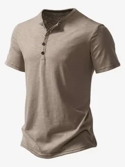 Men's Cotton Polo Men's Short Sleeve T-Shirt