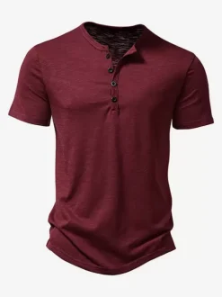 Men's Cotton Polo Men's Short Sleeve T-Shirt