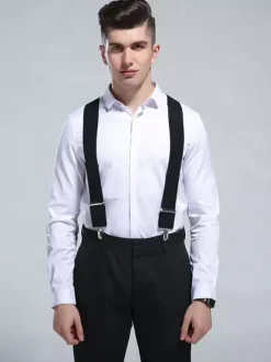 Men's Cross Elastic Susbenders