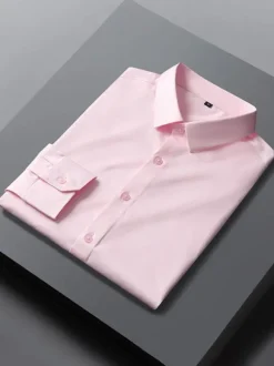 Men's Dress Shirts Long Sleeves