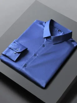 Men's Dress Shirts Long Sleeves