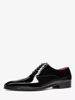 Men's Dress Shoes Cap Toe Lace Up Oxford Shoes