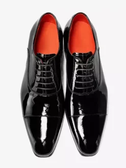 Men's Dress Shoes Cap Toe Lace Up Oxford Shoes