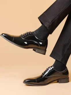 Men's Dress Shoes Derby Prom Party Wedding Shoes