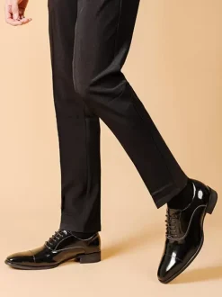 Men's Dress Shoes Derby Prom Party Wedding Shoes