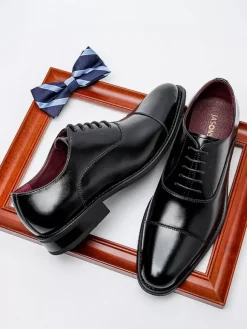 Men's Dress Shoes Derby Prom Party Wedding Shoes