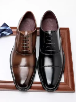 Men's Dress Shoes Derby Prom Party Wedding Shoes