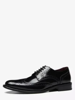 Mens Dress Shoes Formal Business Classic Lace Up Wingtip Oxford Shoes