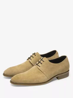 Men's Dress Shoes Modern Round Toe Leather