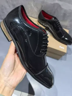 Men's Dress Shoes Square Toe Wingtip Shoes Wedding Prom Shoes