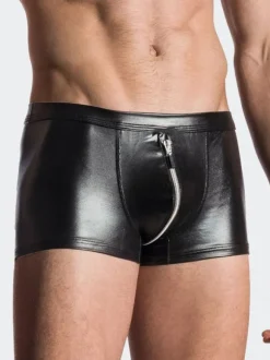 Men Sexy Costume Halloween Adult's Pants Top PU Leather Night Club Wear