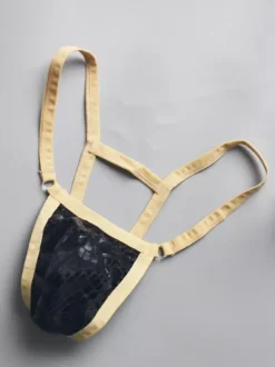 Men's G-strings Thong Sexy Low Rise Underwear Bulge Pouch Panties