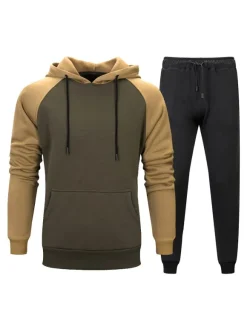 Men's Hooded Long Sleeve Tracksuit