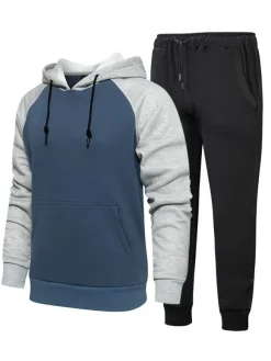 Men's Hooded Long Sleeve Tracksuit