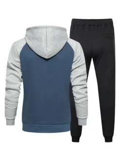 Men's Hooded Long Sleeve Tracksuit