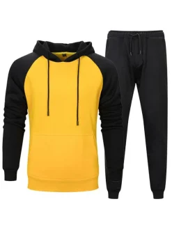 Men's Hooded Long Sleeve Tracksuit