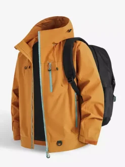 Men’s Hooded Outdoor Jackets Couple’s Windproof Coats With Single Zippered Chest Pocket And Zipped Side Pockets