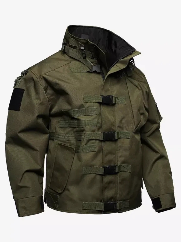 Men’s Jacket Casual Long Sleeve Outdoor Military Jacket