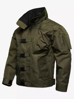 Men’s Jacket Casual Long Sleeve Outdoor Military Jacket