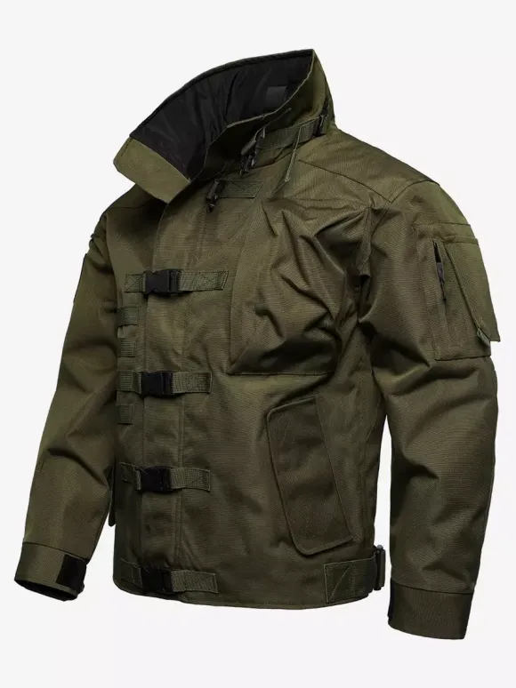 Men’s Jacket Casual Long Sleeve Outdoor Military Jacket
