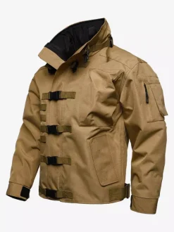 Men’s Jacket Casual Long Sleeve Outdoor Military Jacket