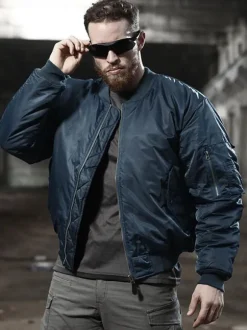 Men's Jackets & Coats Jacket For Men Men's Jackets Casual Dark Navy Black Stylish