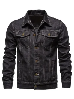 Men's Jackets & Coats Jacket For Men Men's Jackets Chic Light Sky Blue Light Sky Blue Stylish